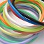 12 Pulseras pequeñas Goma -  Surtido Colores